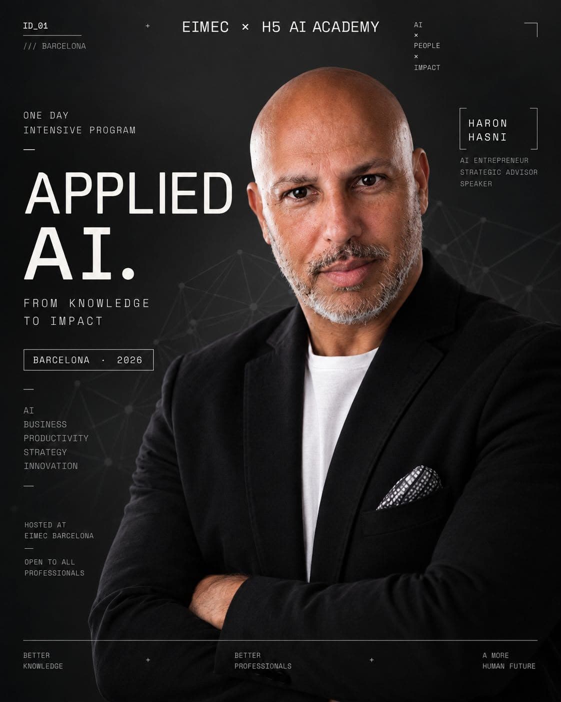 Haron Hasni — Applied AI for practice and business growth